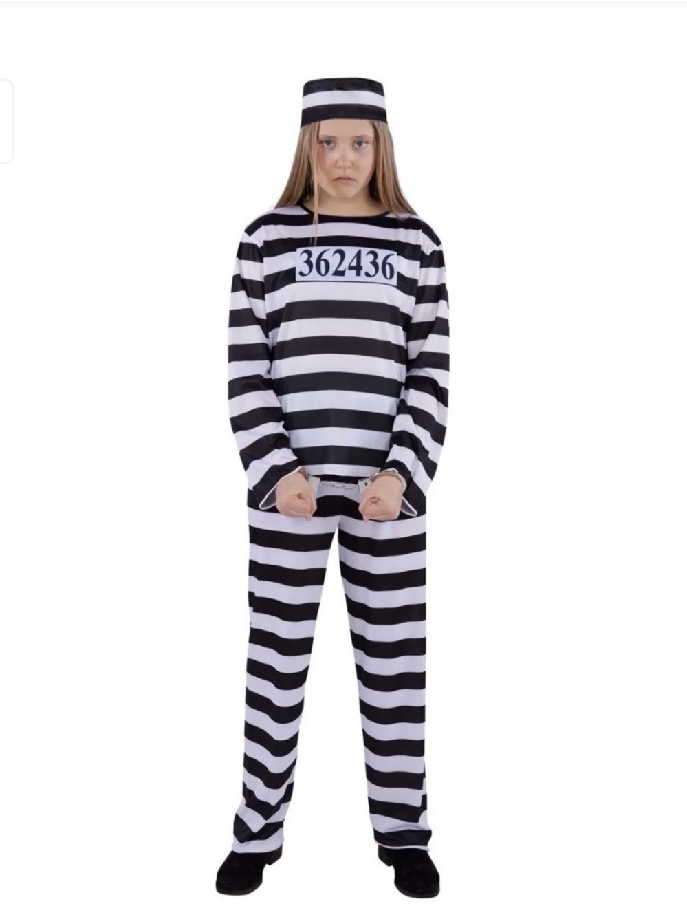 Kids Jailbird Costume